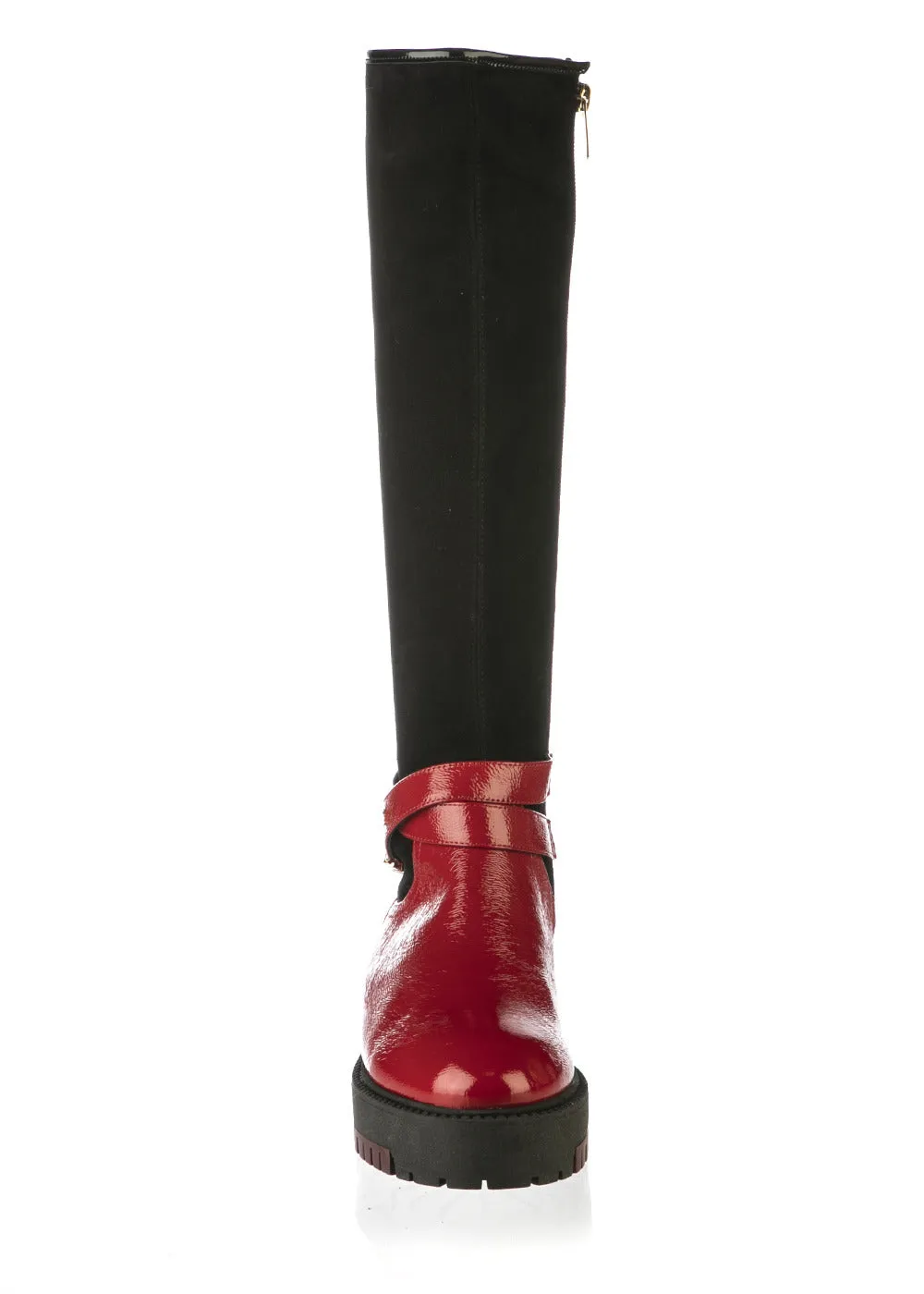 6834 Fiorangelo Boots / Black-Red