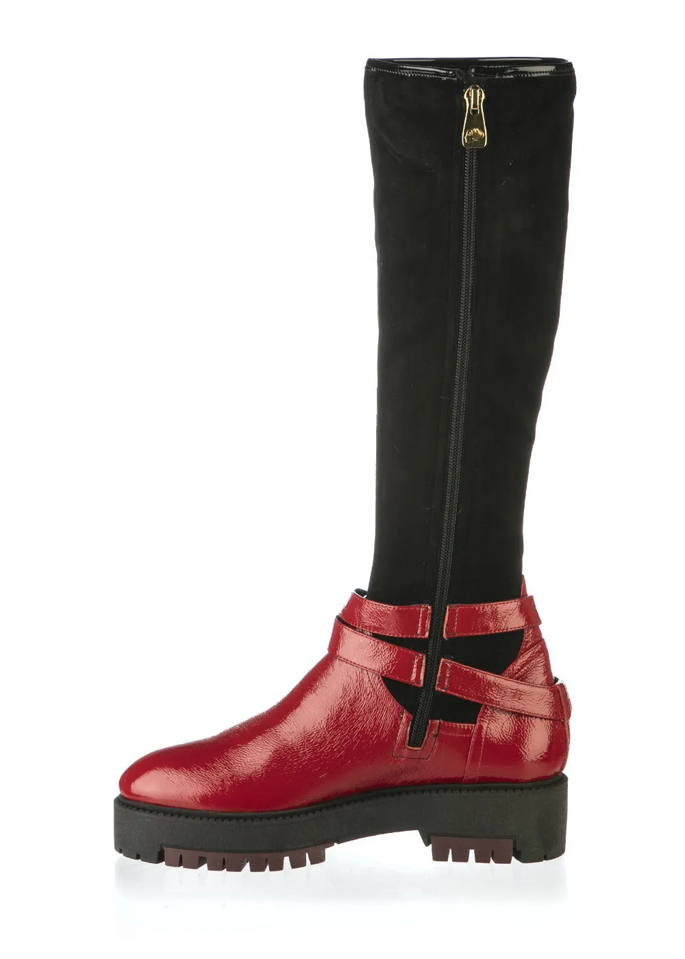 6834 Fiorangelo Boots / Black-Red