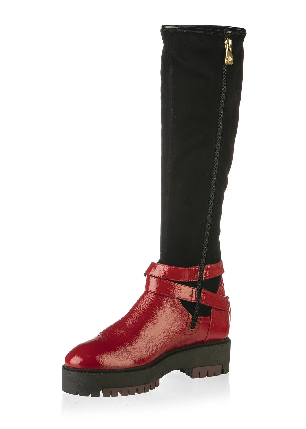 6834 Fiorangelo Boots / Black-Red