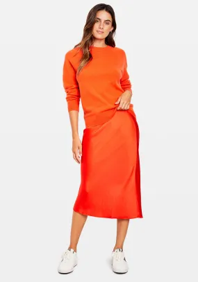 AGNETA SKIRT ORANGE.COM