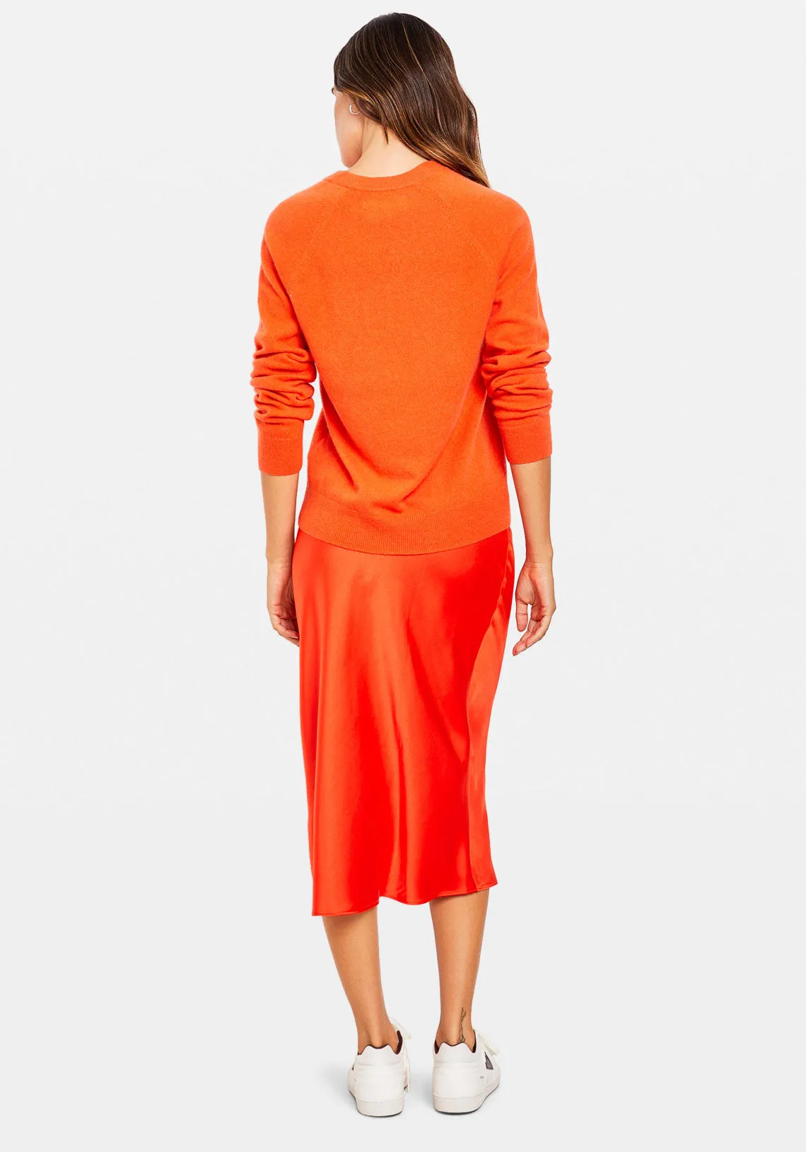 AGNETA SKIRT ORANGE.COM