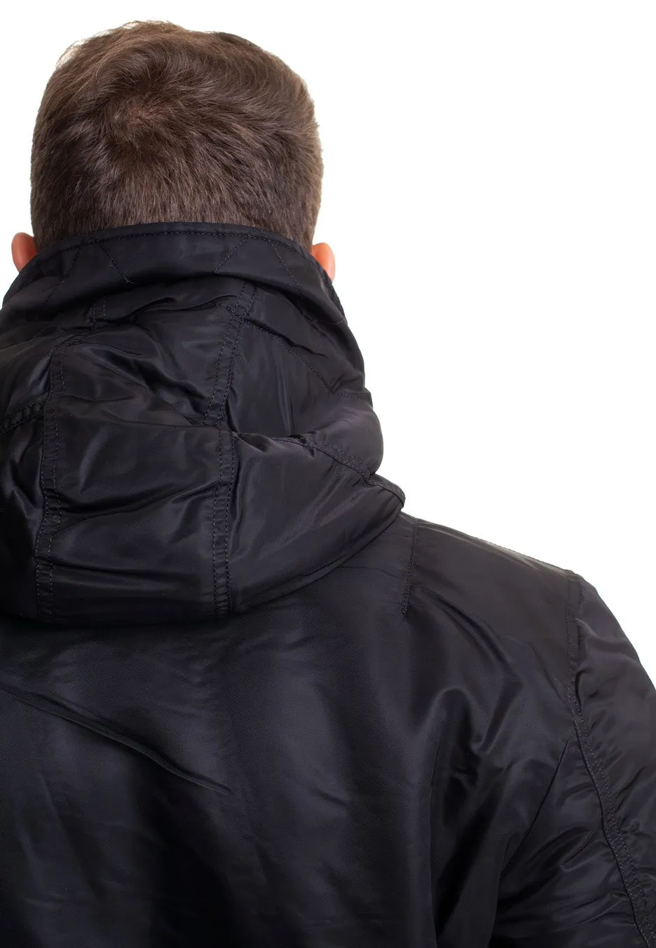 Alpha Industries - MA 1 Hooded Black - Jacket