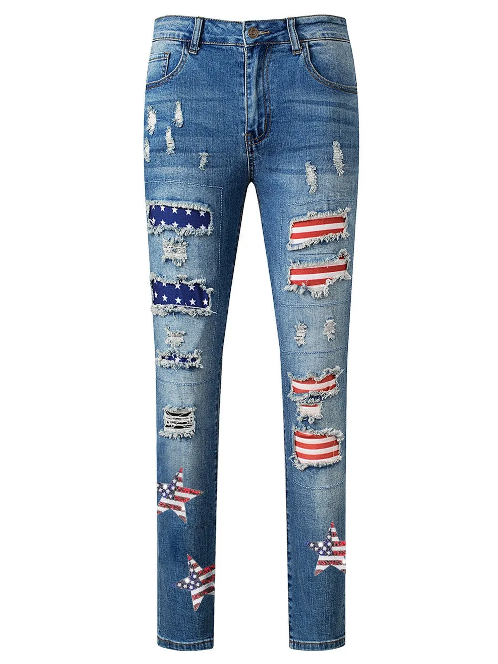 American Flag Jeans