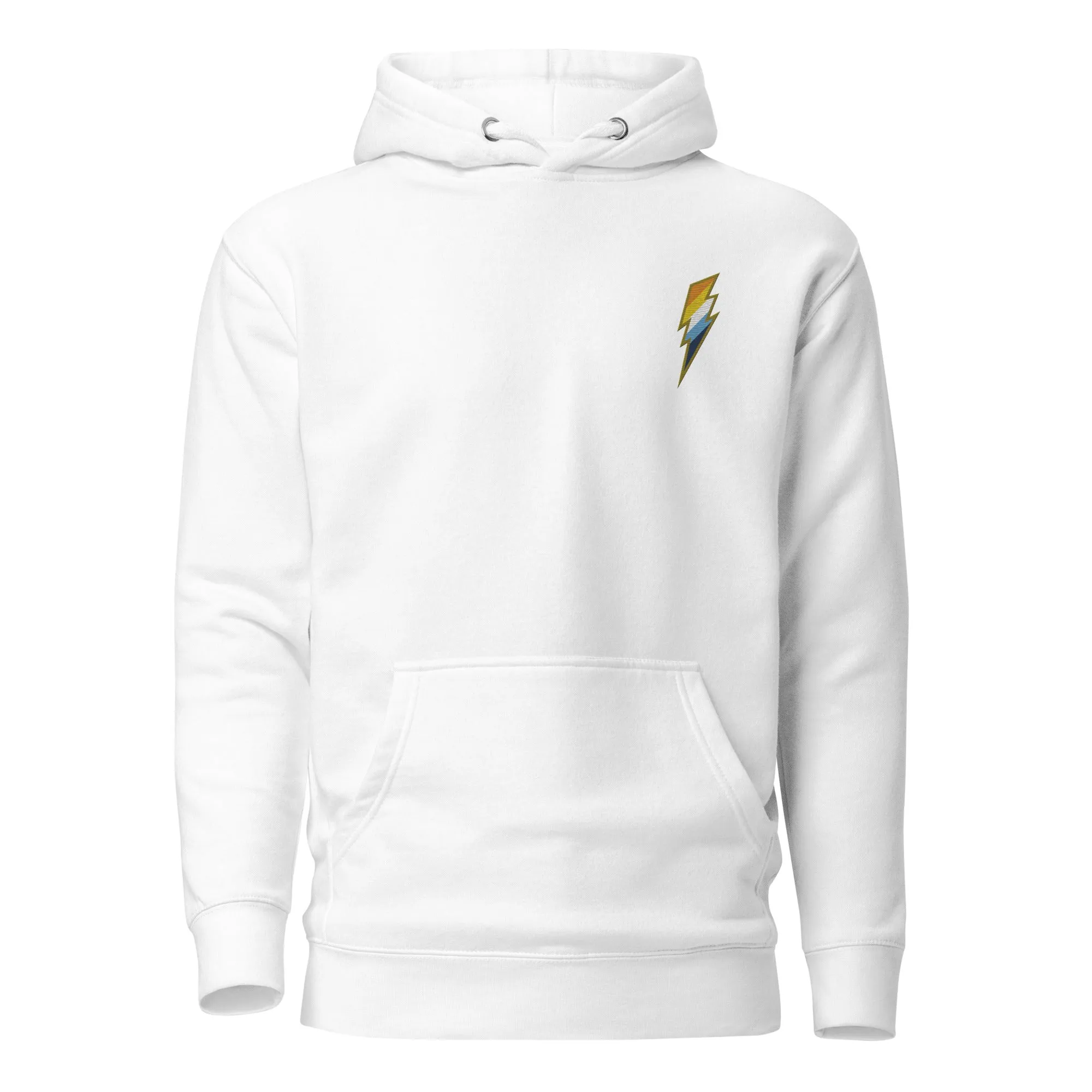 AroAce Pride Lightning Embroidered Hoodie