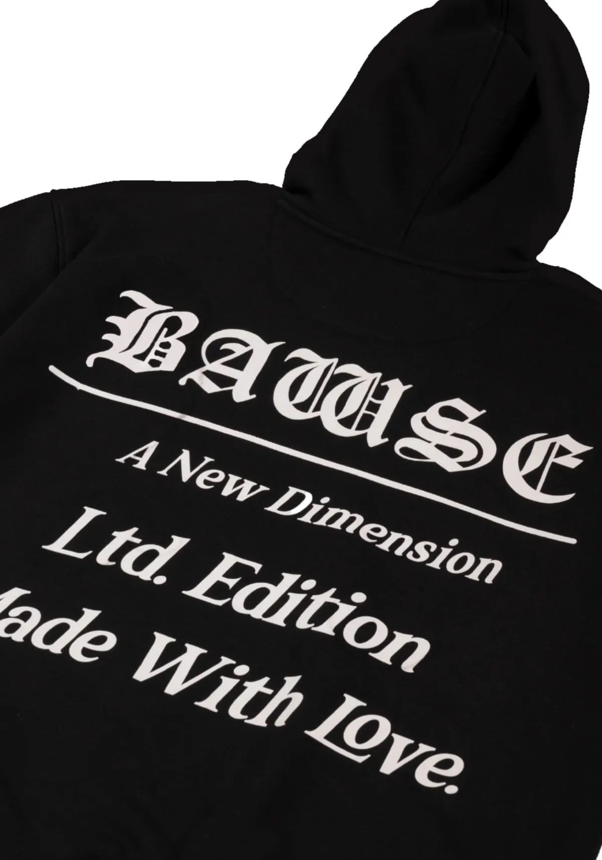 Baggy Hoodie - Graphic Black