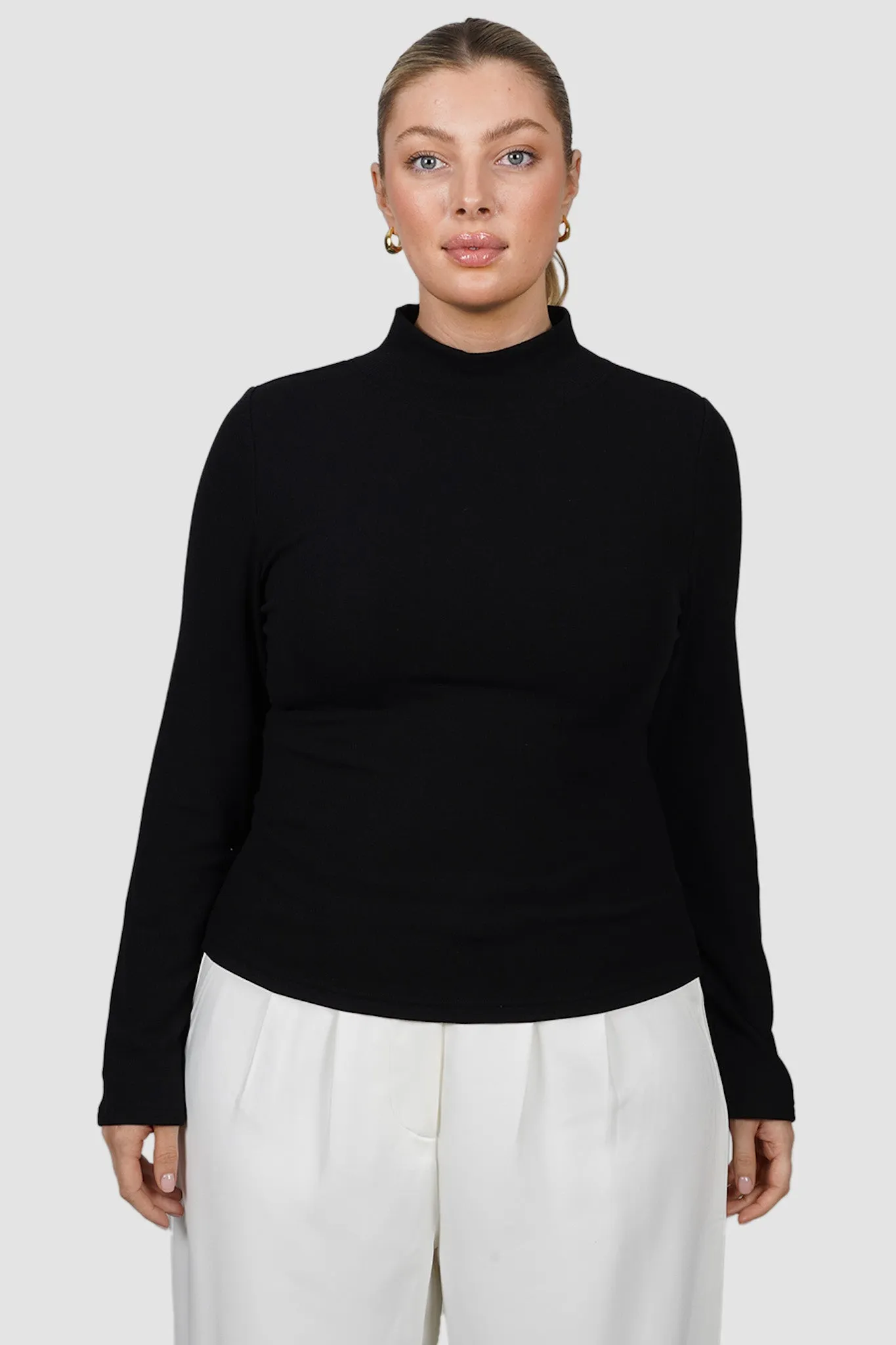 CAMILLA TOP BLACK