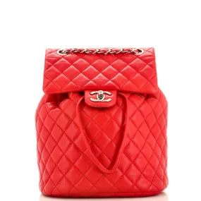 CHANEL Urban Spirit Backpack Quilted Lambskin Small