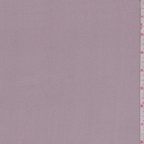 Dusty Lilac Mini Check Silk Chiffon Fabric