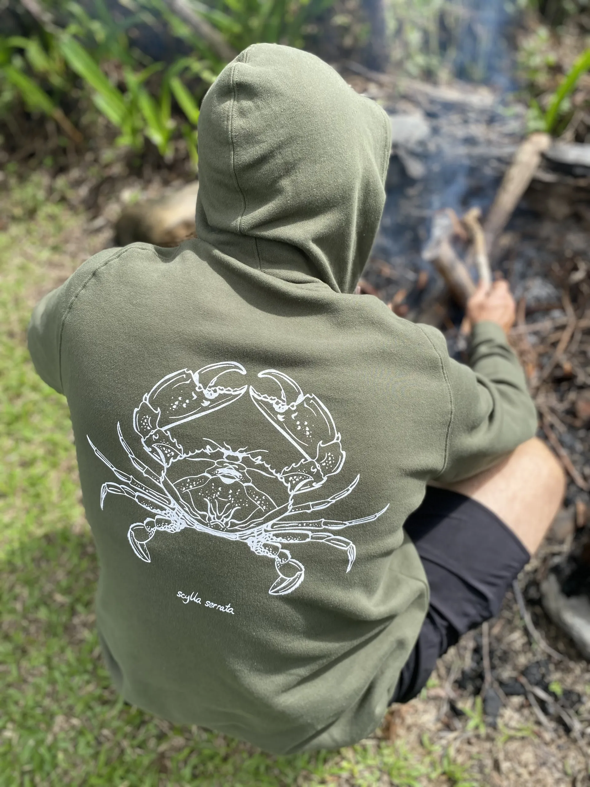 Hoodie - Mud Crab Sweatshirt