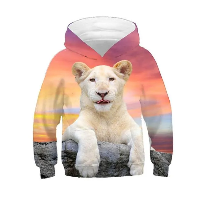 JOYONLY Kids Animal Hoodie