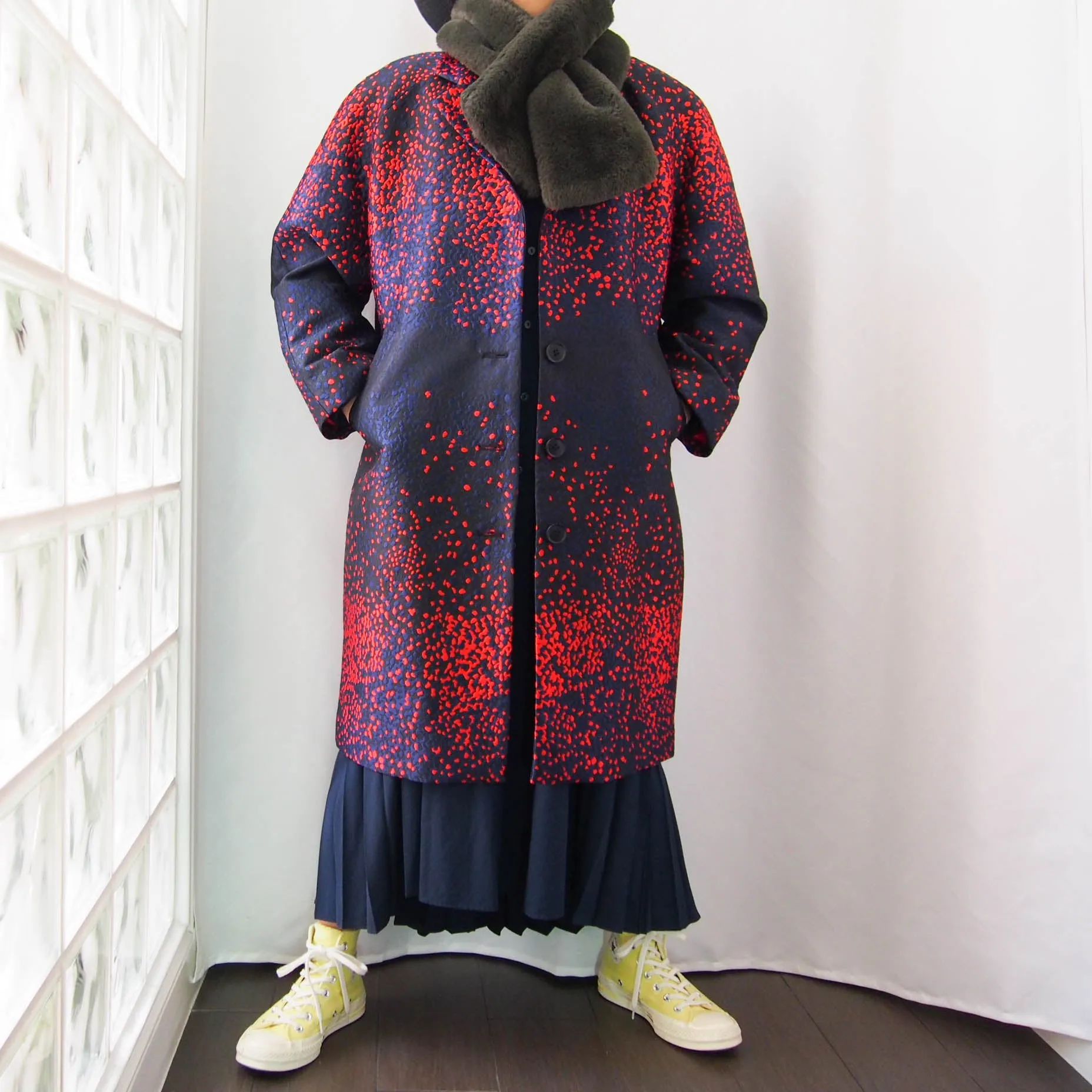 <J12H>  OVERSIZED COAT