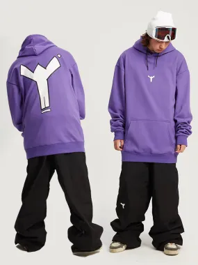 Men's Freestyle Terrain Park Baggy Snow Hoodies