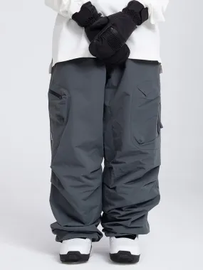 Men's Prime Mountain Baggy Snow Pants with Dual Side Cargo Pockets