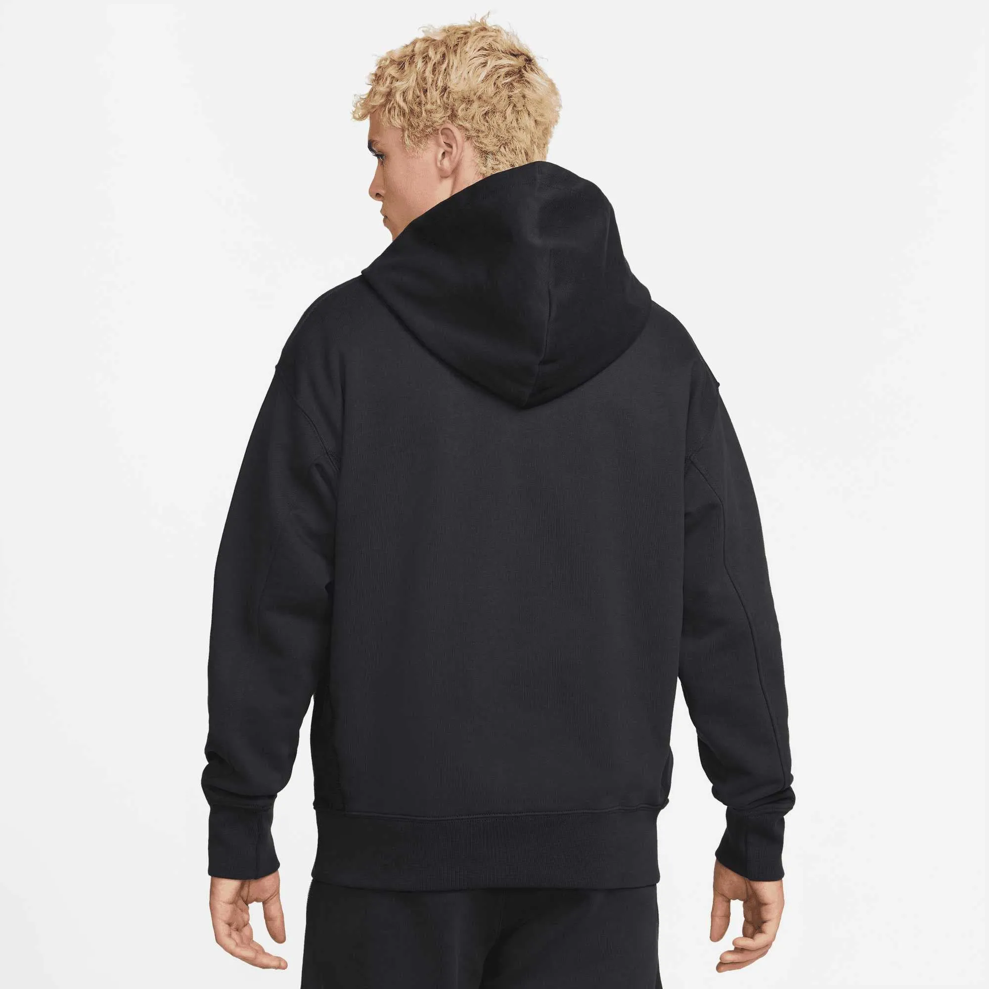 Nike Sportswear Pullover Half Zip Hoodie Black