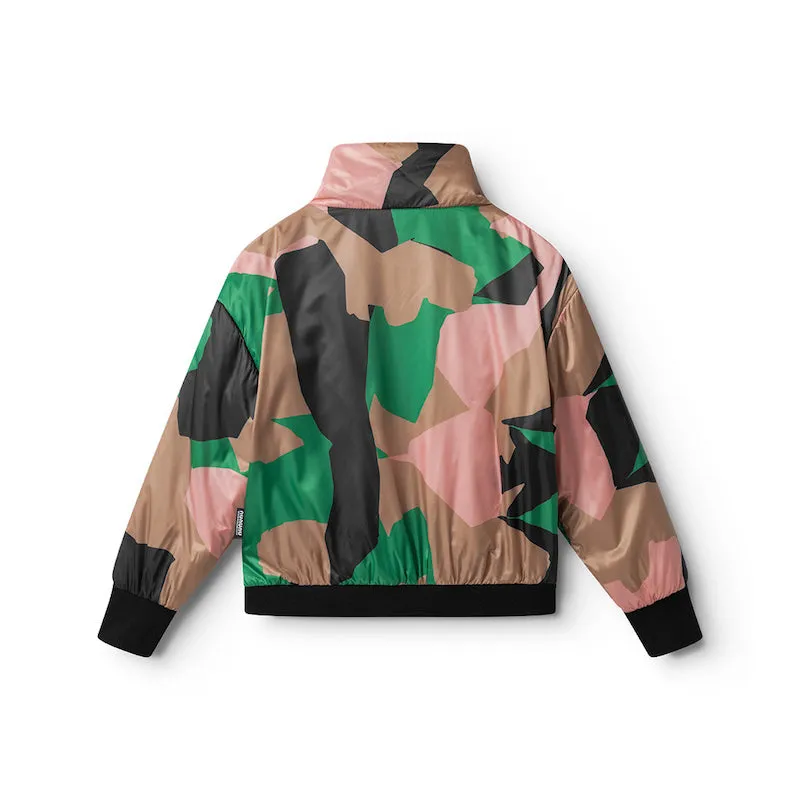 NUNUNU Camouflage Bomber Jacket