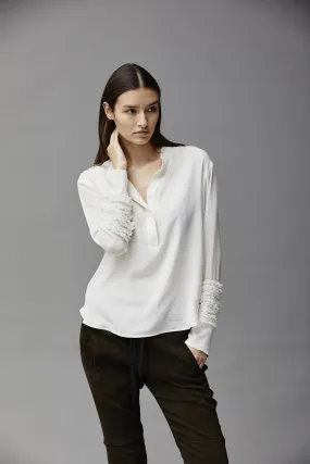 Silk Frill Shirt