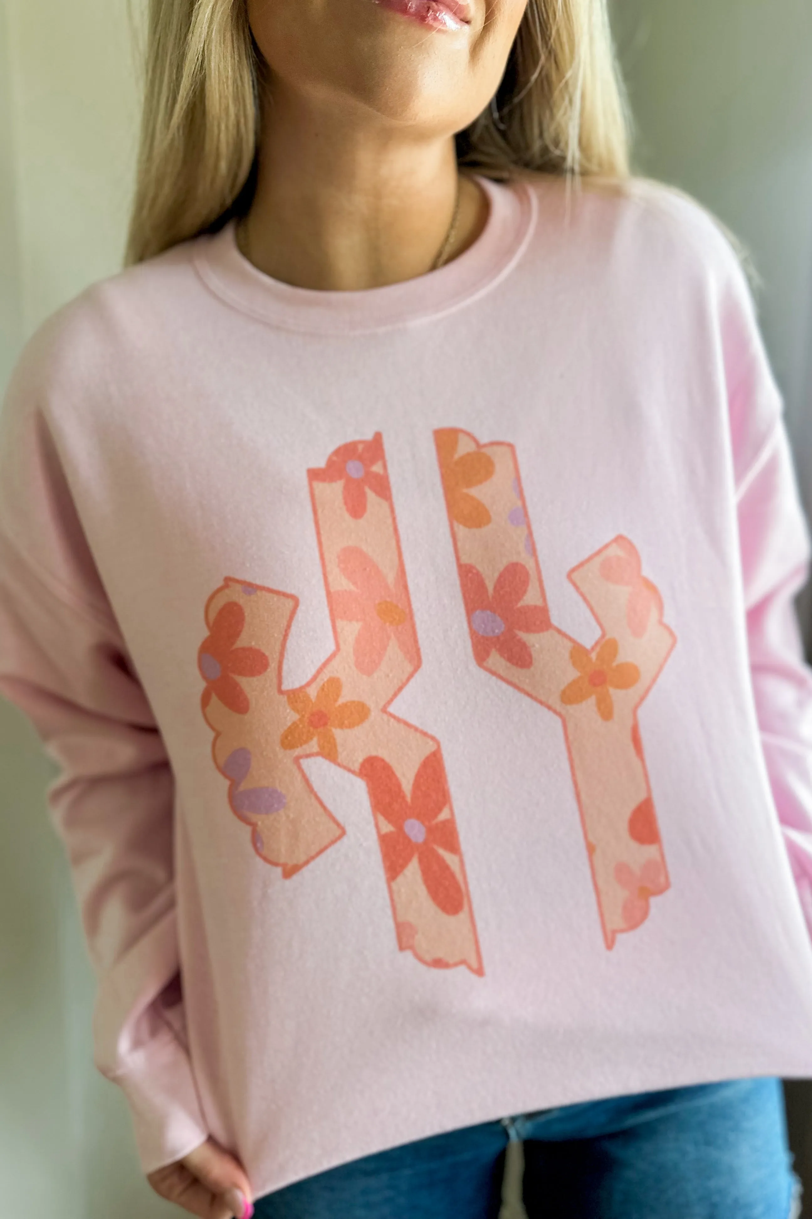 Spring Flowers KY Graphic Sweatshirt *FINAL SALE*