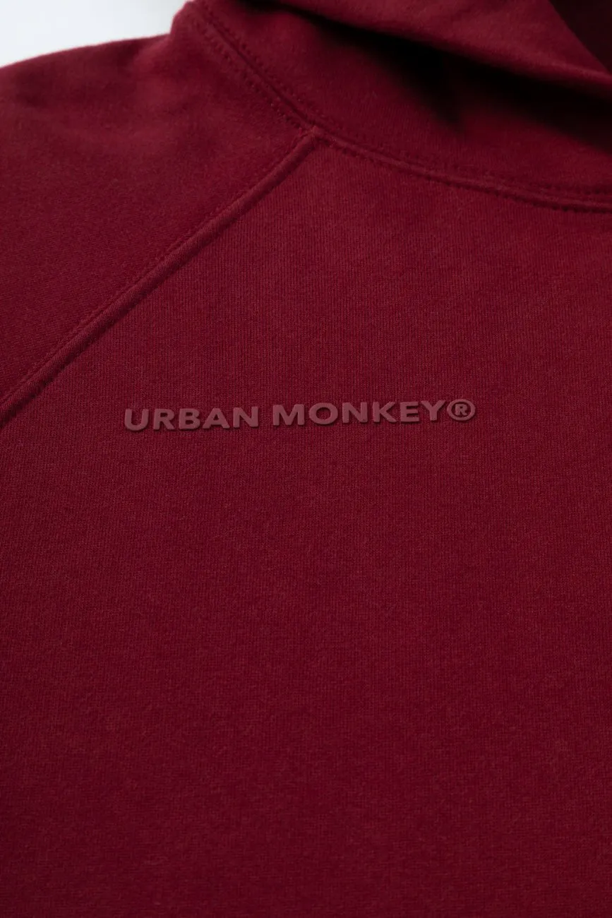 UM Core Hoodie // Burgundy Velvet